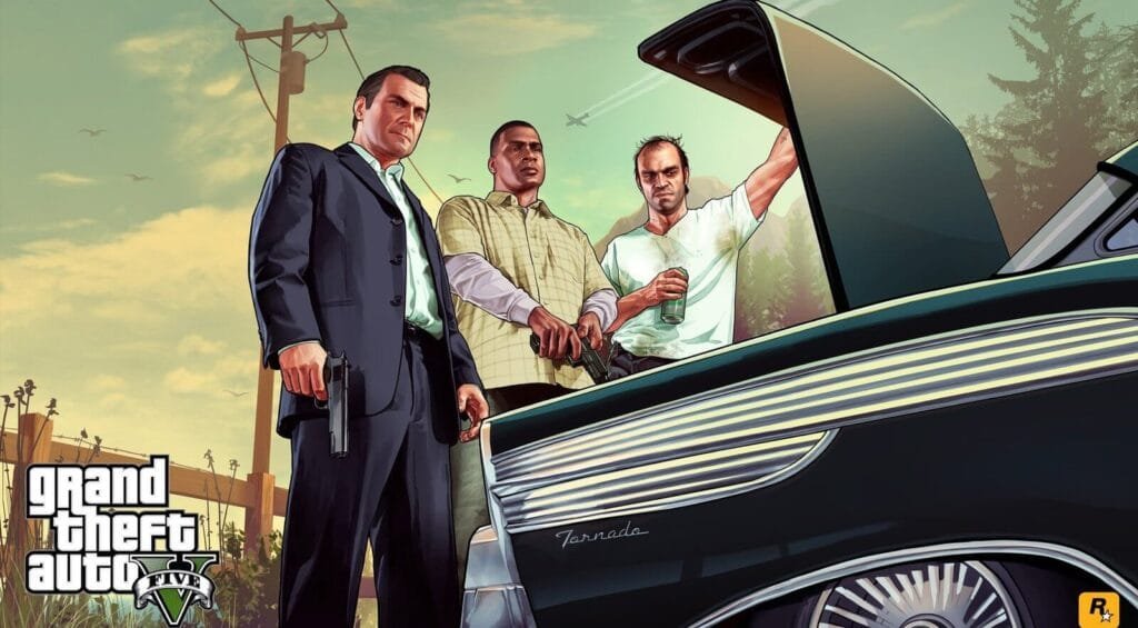 Grand Theft Auto V System Requirements The Ultimate Heist Crew: Michael, Franklin, and Trevor Ready for Action