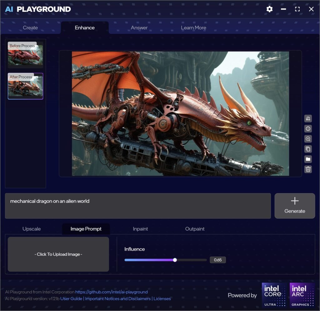 Open Source Breakthrough Intel Launches AI Playground Software