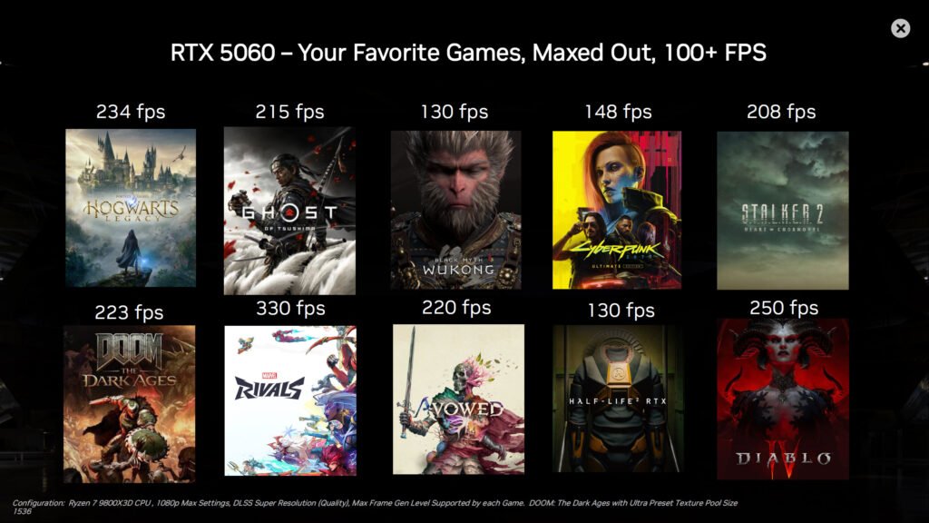 Nvidia Unveils GeForce RTX 5060 Graphics Card for Desktops and Laptops
