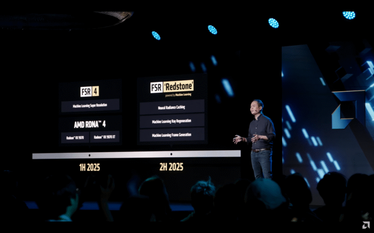 AMD Announces FSR Redstone With Several New Features: Neural Radiance Caching, ML Ray Regeneration and Frame Generation