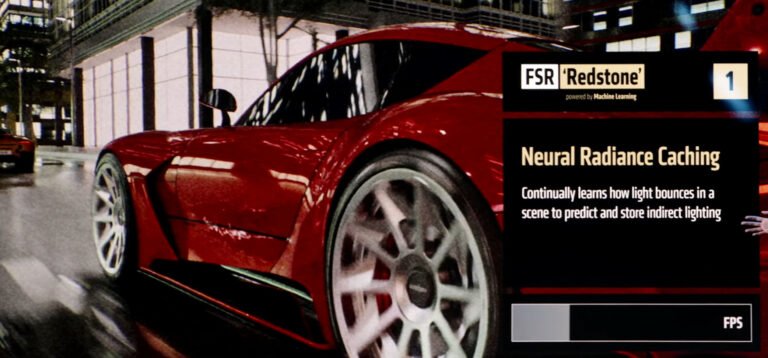 AMD Announces FSR Redstone With Several New Features: Neural Radiance Caching, ML Ray Regeneration and Frame Generation
