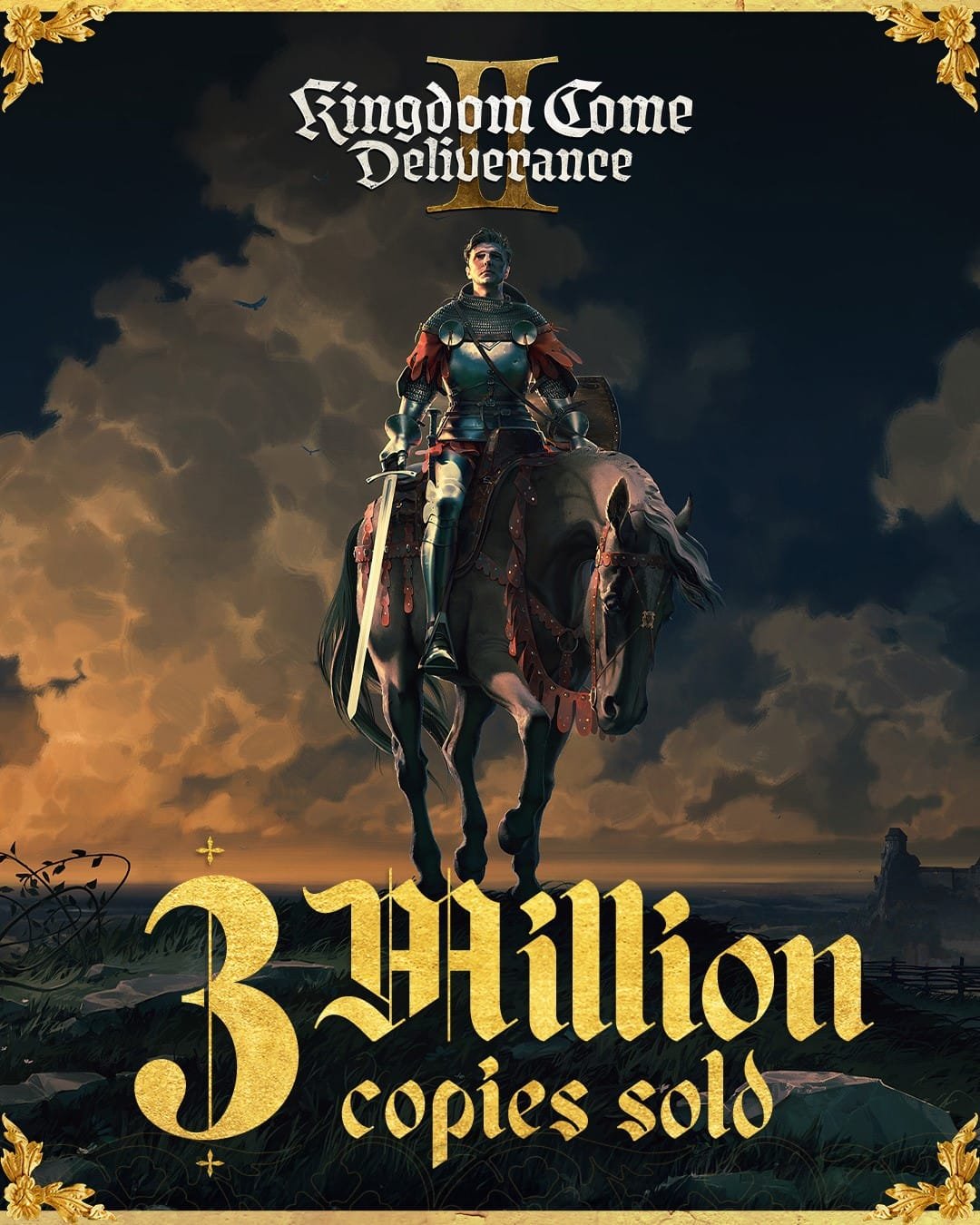 Kingdom Come: Deliverance 2 Surpasses 3 Million Sales in Just 90 Days