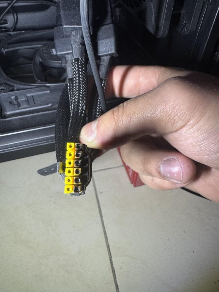 MSI Special Dual-Color 12-Pin Connector Burns On The GeForce RTX 5090