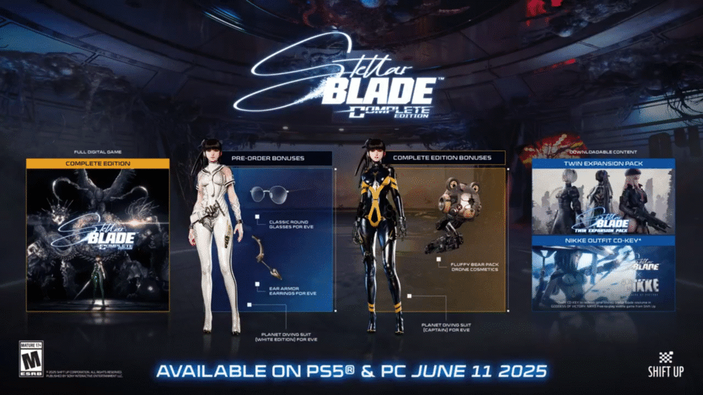 Leaked Sony Trailer Reveals Stellar Blade PC Release, New Boss, and Outfits