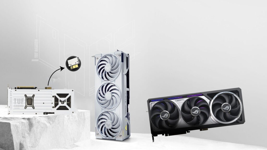 ASUS launches GeForce RTX 5090 ROG Astral and RTX 5070 TI TUF BTF series with hidden power connector design