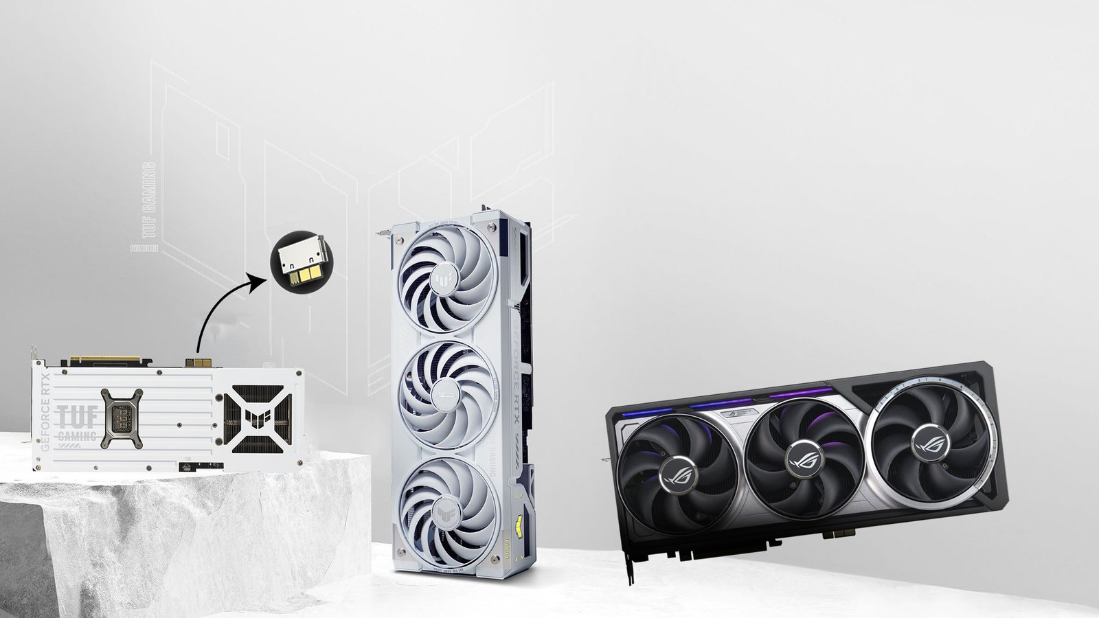 ASUS launches GeForce RTX 5090 ROG Astral and RTX 5070 TI TUF BTF series with hidden power connector design