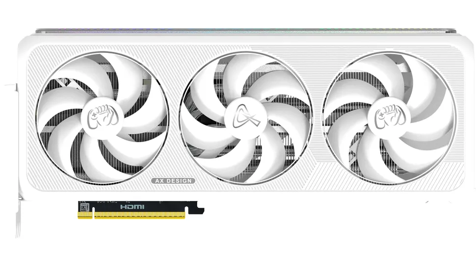 AXGaming Unveils RTX 50 X3W Max with Hidden Power Connector and Custom L-shaped Cable