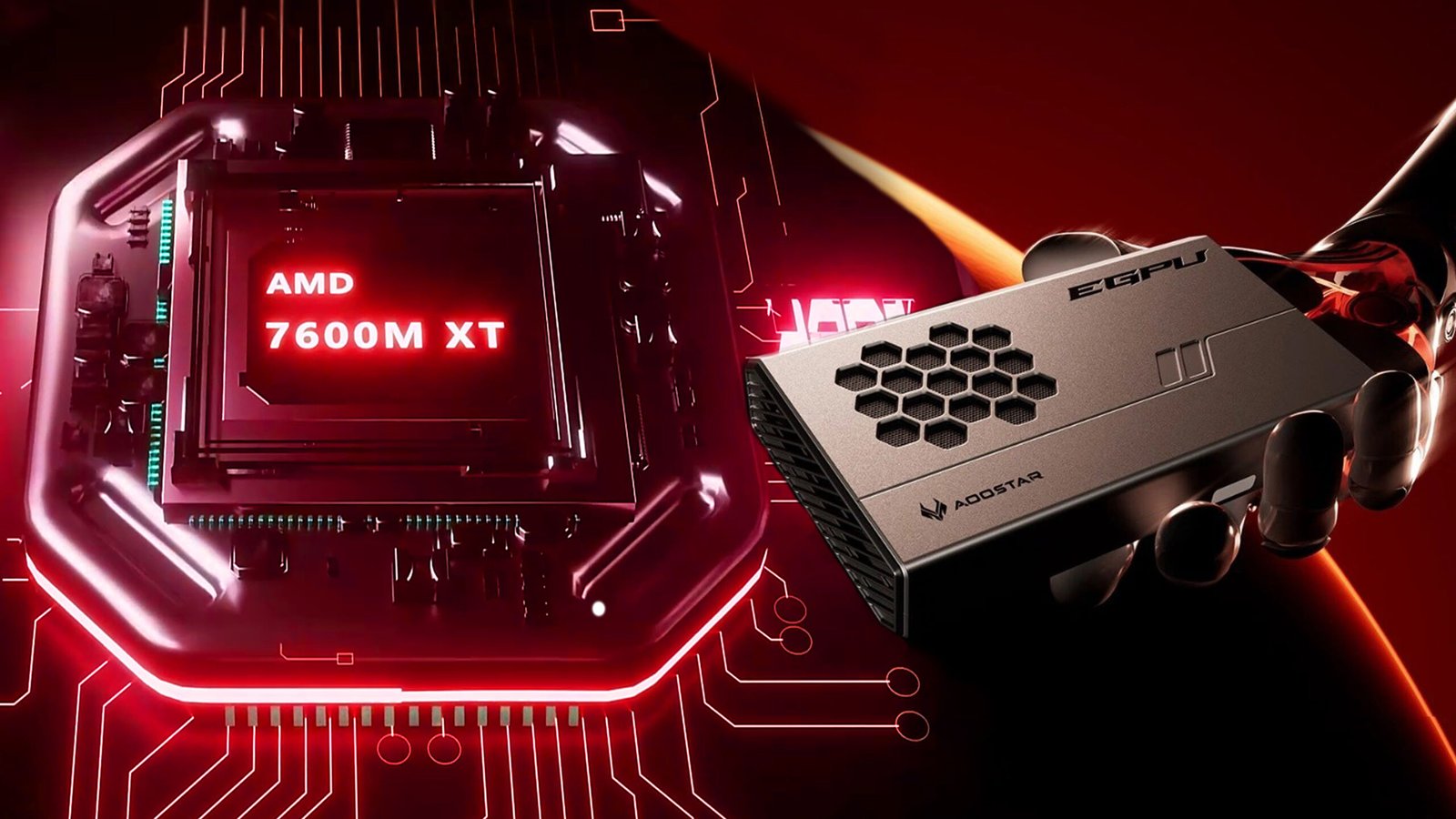 AOOSTAR launches XG76XT external GPU with RX 7600 XT and Dual USB4/OCulink interfaces
