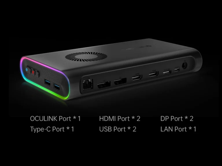 OneXPlayer Unveils OneXGPU Lite: A Compact eGPU Powerhouse with Radeon RX 7600M XT and Thunderbolt 5 OneXGPU-AMD-Radeon-rX-7600M-XT-eGPU-_IO