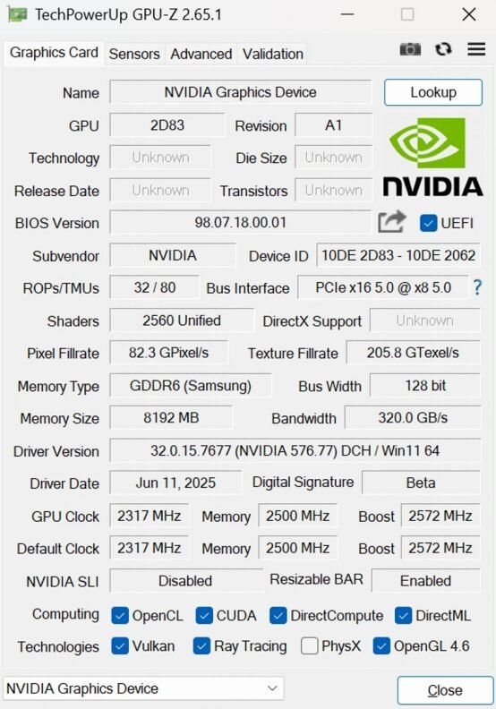 NVIDIA GeForce RTX 5050 8 GB GPU Tested: Slightly Slower Than The RTX 4060