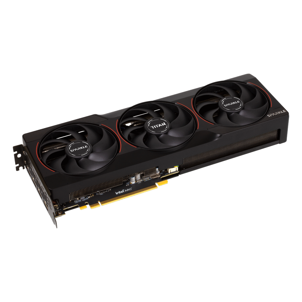SPARKLE Officially Released Intel Arc B580 TITAN NOX Edition