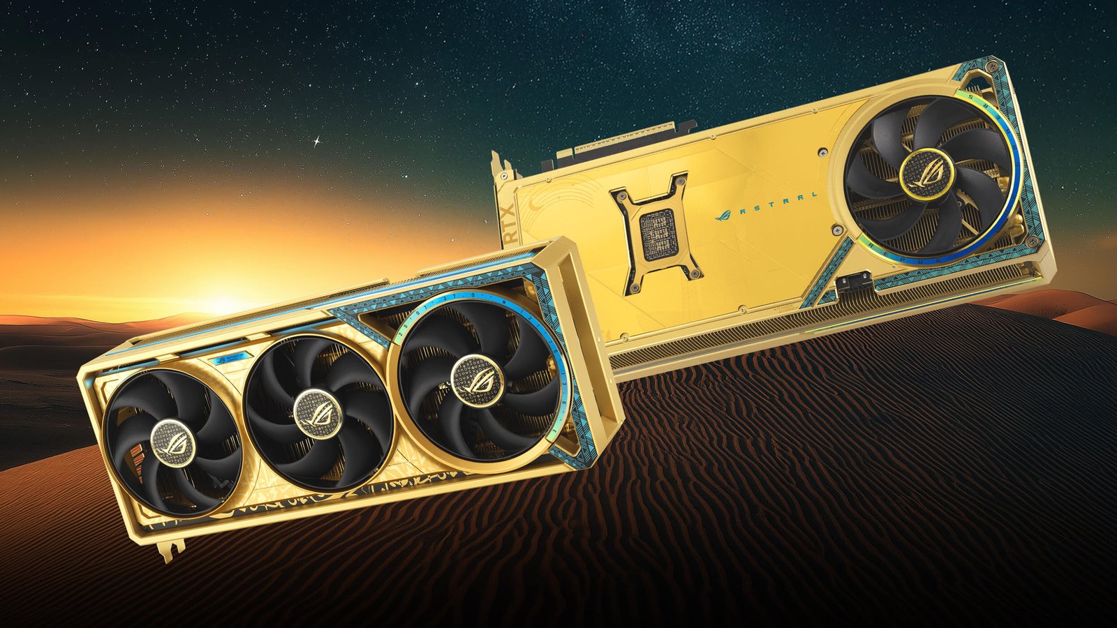ASUS Unveils ROG Astral RTX 5080 Dhahab CORE with No Real Gold, Launches at $1,899 Price