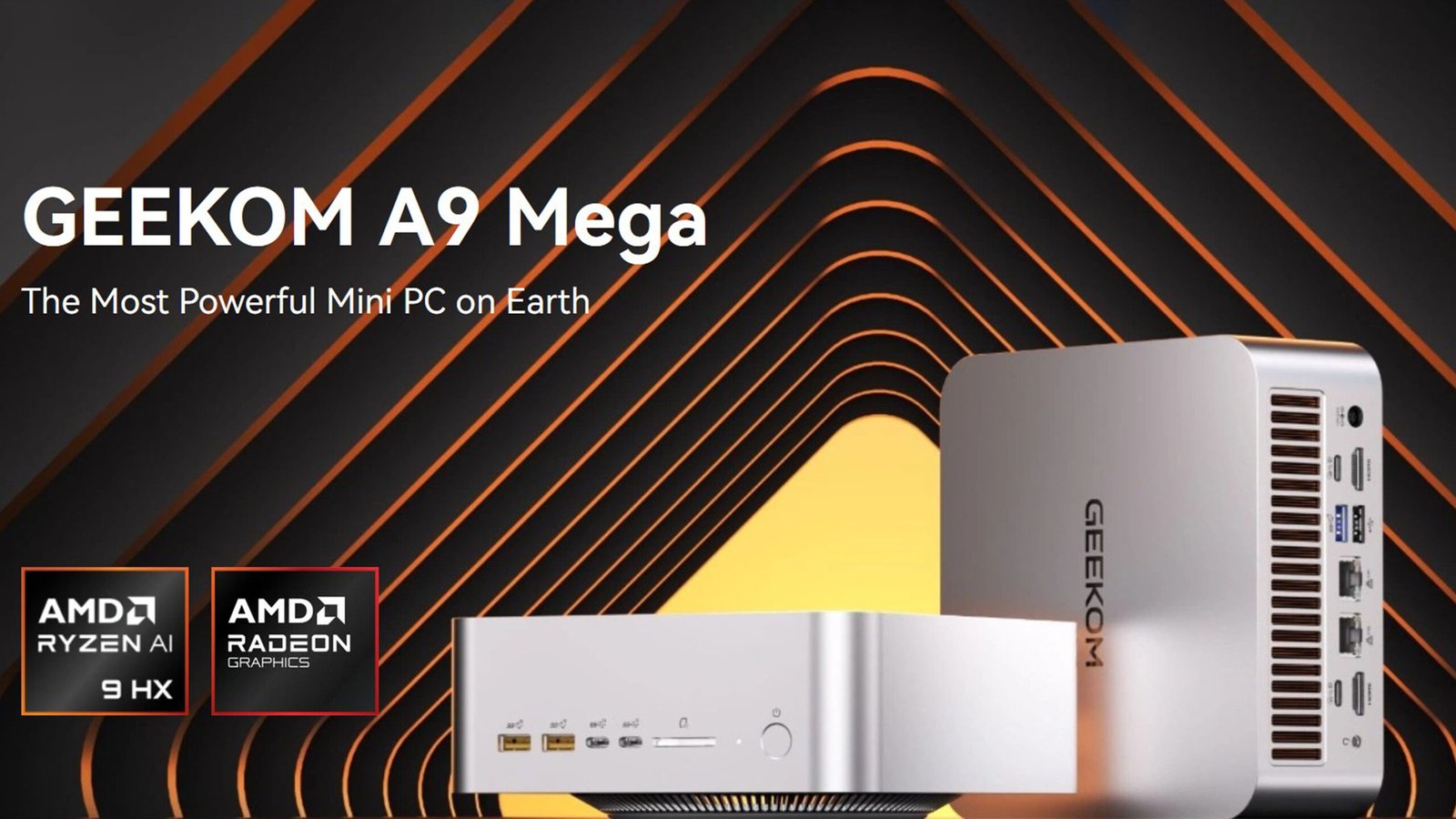 Geekom Unveils A9 Mega with AMD Ryzen AI Max+ 395, Up to 128GB Memory, and Radeon 8060S iGPU