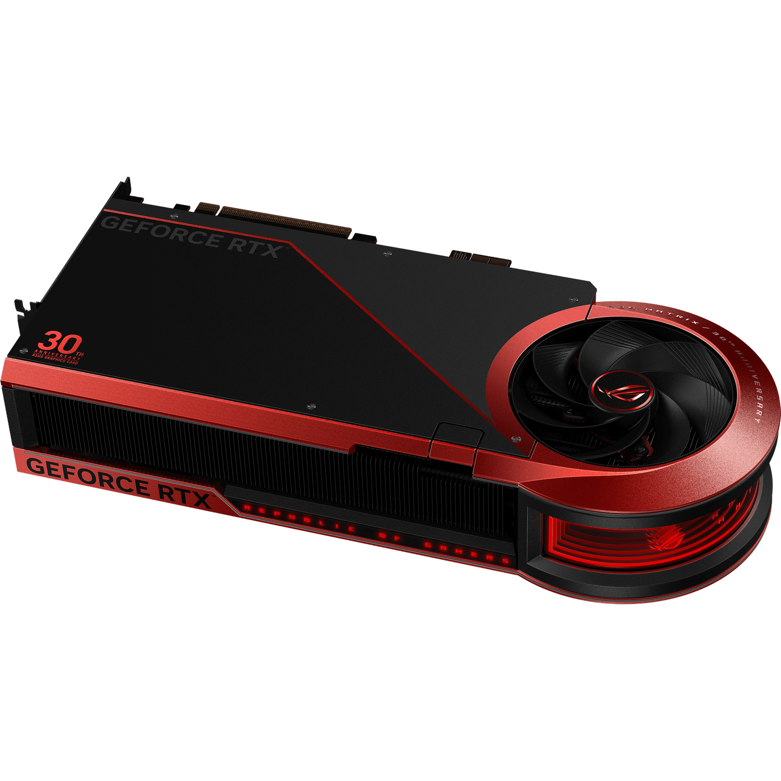 ASUS reveals ROG Matrix GeForce RTX 5090 30th Anniversary Edition Graphic Card with Quad Fans and 800W Support