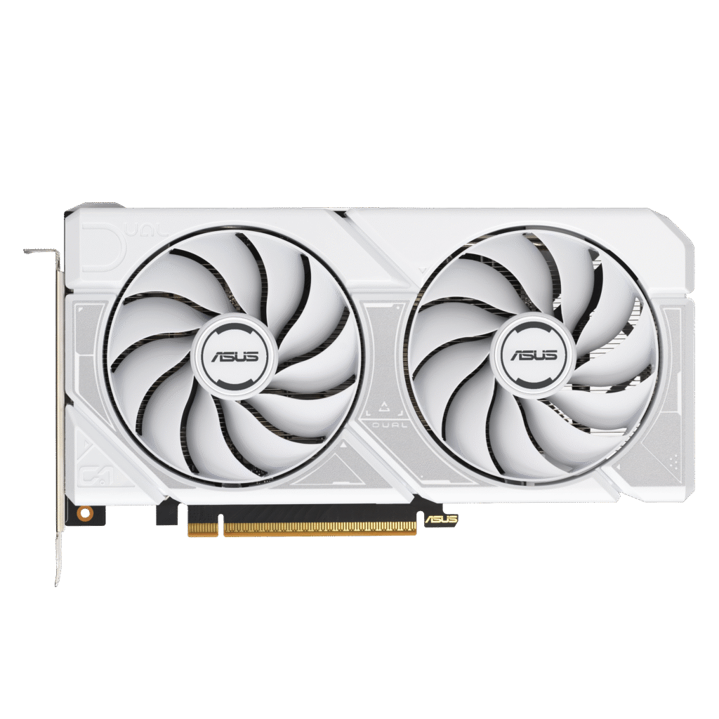 ASUS Unveils Radeon RX 9060 XT and GeForce RTX 5060 DUAL White Editions