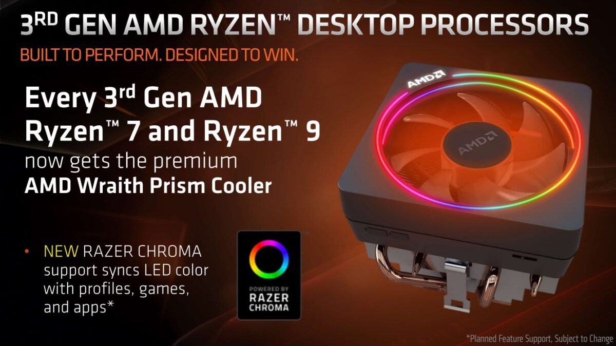 AMD Discontinues Wraith Prism and Wraith Spire Coolers for Select Ryzen 5000, 7000, And 8000G Processors