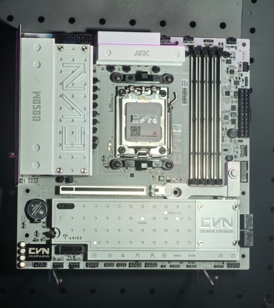 Colorful showcases upcoming AM5 Motherboards: X870E Vulcan and B850M ARK spotted in China