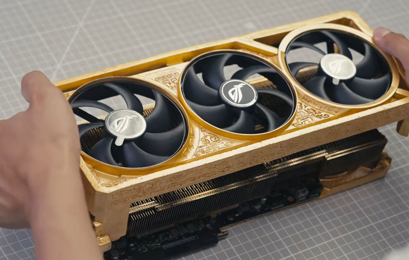 ASUS reveals the making of the world’s most expensive GPU — a 5kg gold RTX 5090D worth half a $500,000