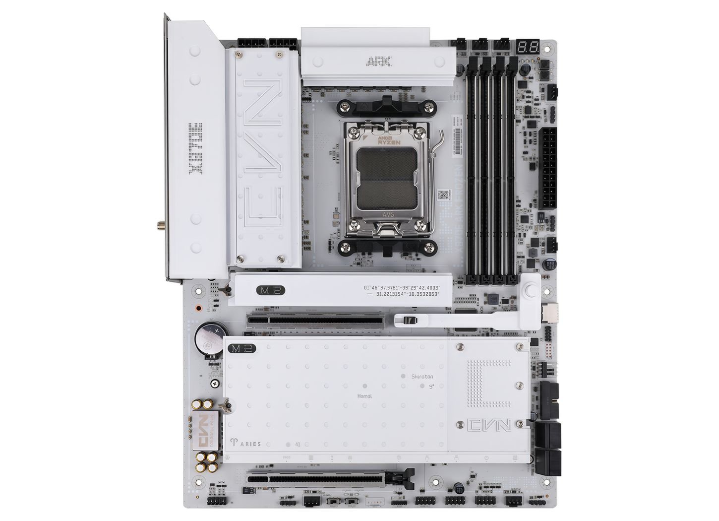 Colorful unveils its first AMD X870E motherboard, CVN X870E Ark Frozen