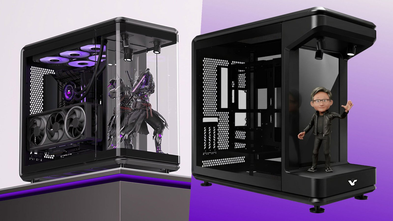 Cooler Master MasterFrame 360 cases set to release at $199, with the LCD version priced at $299