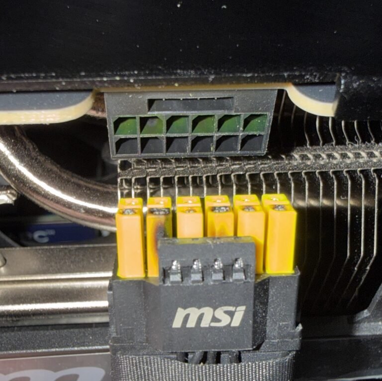 MSI 16-Pin Adapter Continues to Damage GPUs; Another Incident Reported with GPU Connector Turning Yellow
