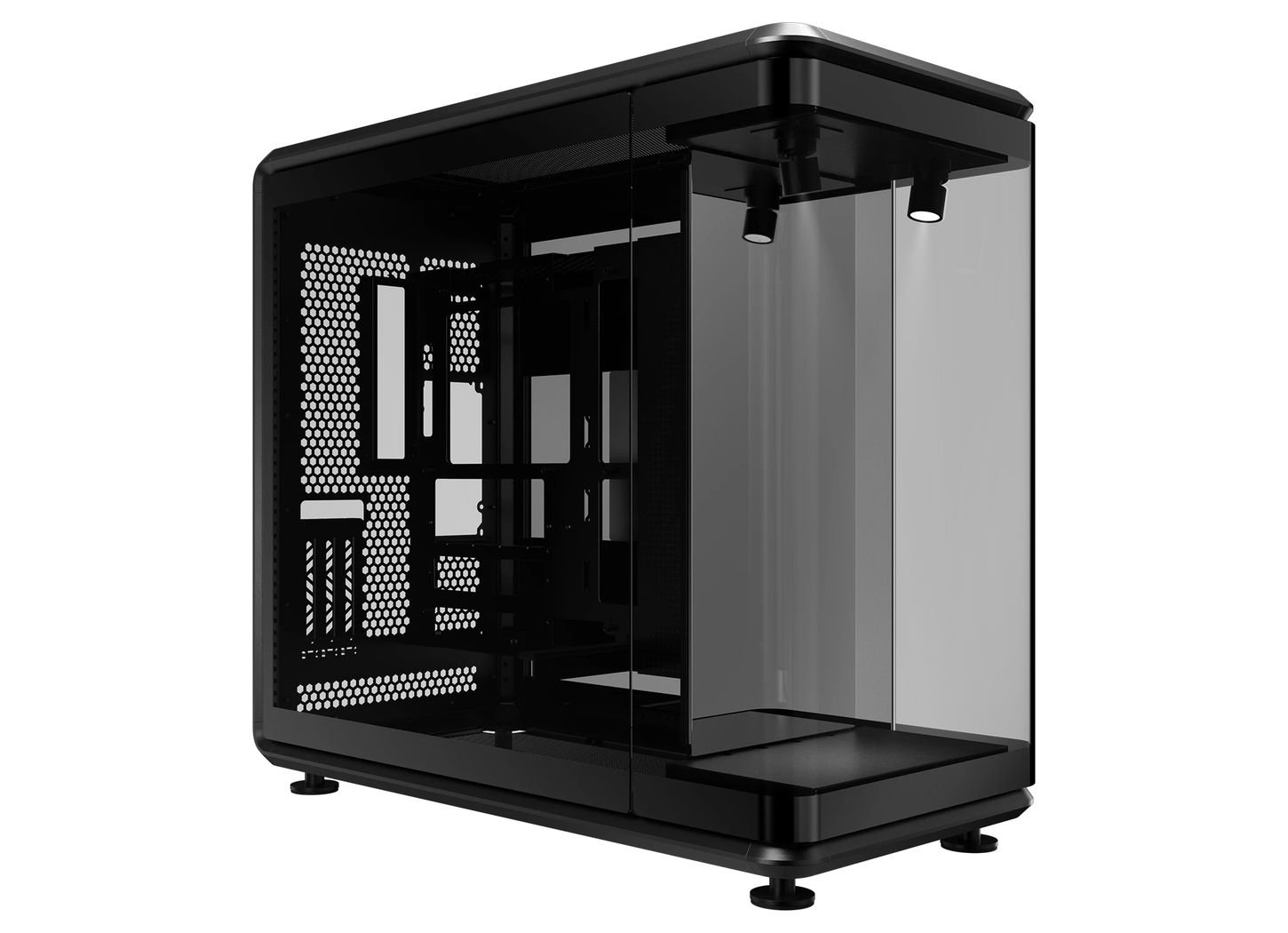 Cooler Master MasterFrame 360 cases set to release at $199, with the LCD version priced at $299