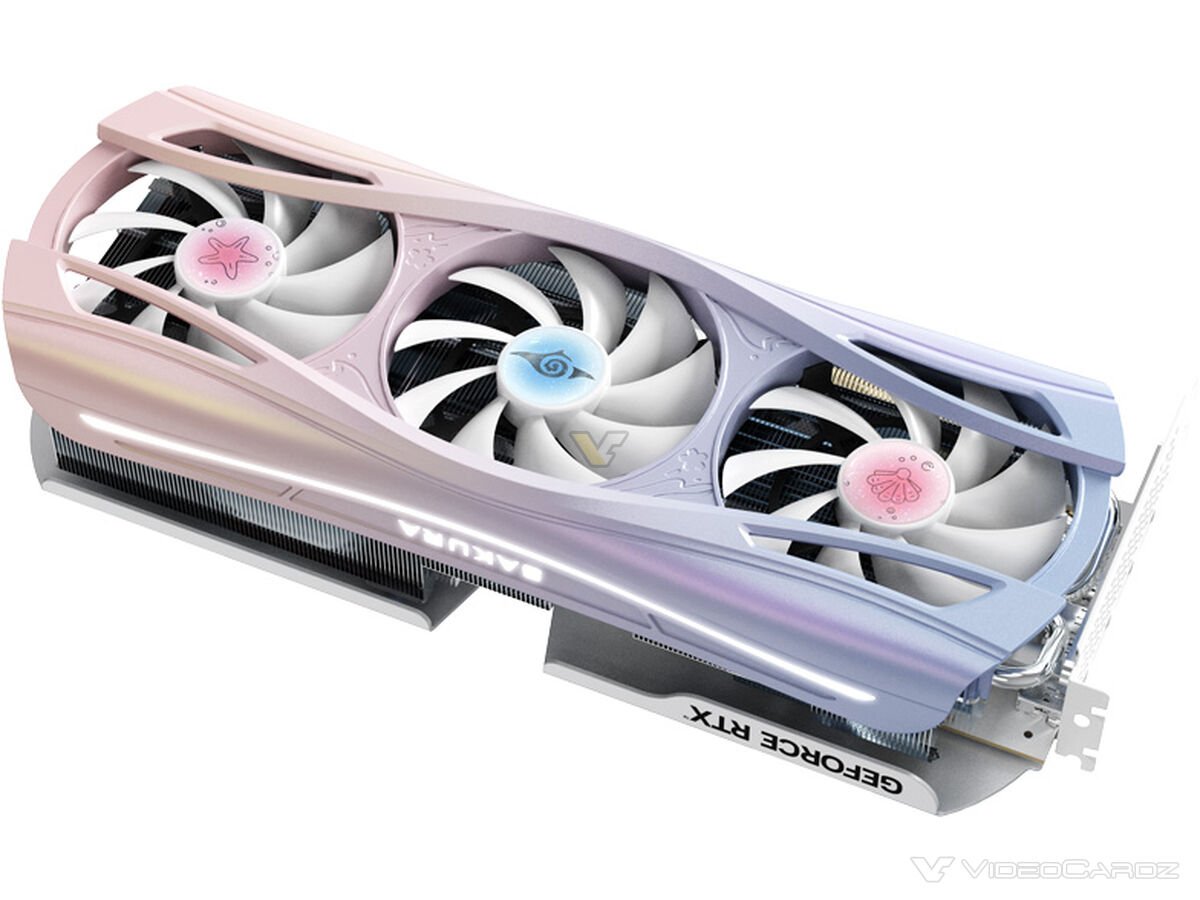 YESTON unveils GeForce RTX 5080 Sakura and Sakura Atlantis flagship GPUs