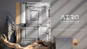 Gigabyte Introduces the X870E AERO X3D WOOD, A Premium AM5 Motherboard With Real Wood Trim