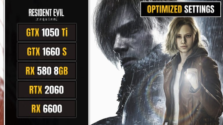 Resident Evil Requiem PC Performance Tested on 5 GPUs with Full Comparison and Optimization Settings