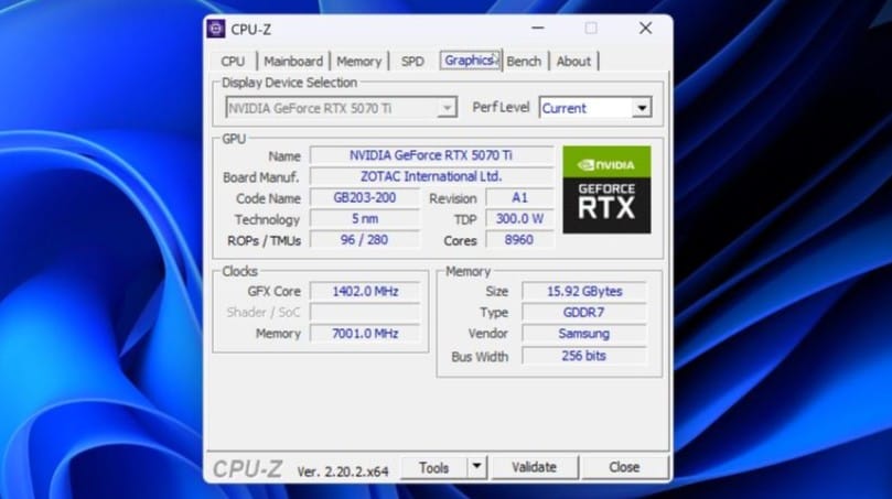 AMD Ryzen 7 7700x3D vs Ryzen 7 7800x3D: Which Should You Buy? Ryzen 7 7700X3D CPU-Z Graphics
