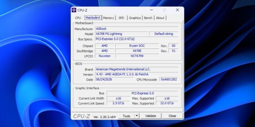 AMD Ryzen 7 7700x3D vs Ryzen 7 7800x3D: Which Should You Buy? Ryzen 7 7700X3D CPU-Z Mainboard