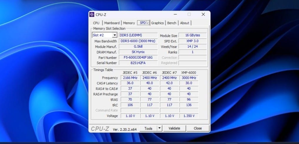 AMD Ryzen 7 7700x3D vs Ryzen 7 7800x3D: Which Should You Buy? Ryzen 7 7700X3D CPU-Z SPD