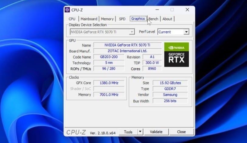 AMD Ryzen 7 7700x3D vs Ryzen 7 7800x3D: Which Should You Buy? Ryzen 7 7800X3D CPU-Z Graphics
