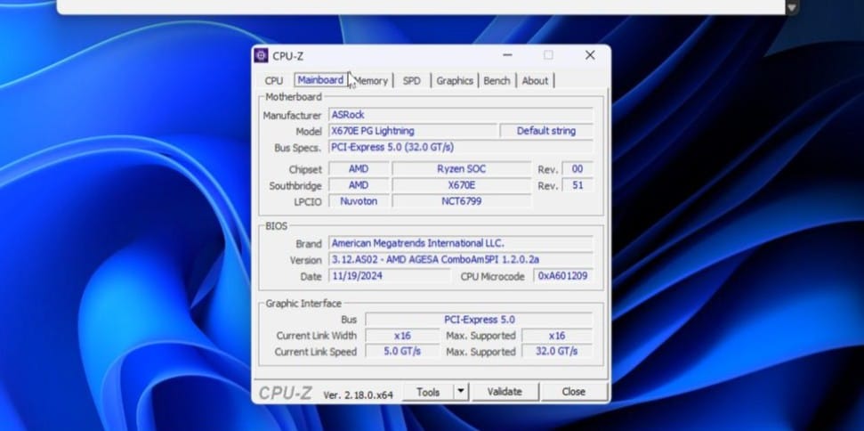 AMD Ryzen 7 7700x3D vs Ryzen 7 7800x3D: Which Should You Buy? Ryzen 7 7800X3D CPU-Z Mainboard