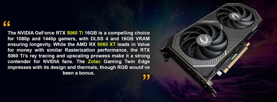 NVIDIA GeForce RTX 5060 Ti 16GB Review